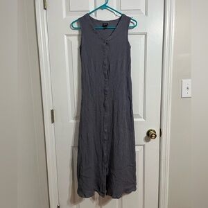 Eileen Fisher Button Front Dress - Medium